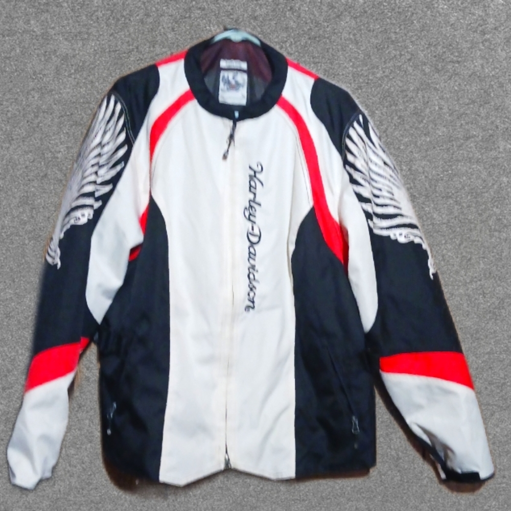 Plus Size Women's Harley-Davidson motorcycle jacket